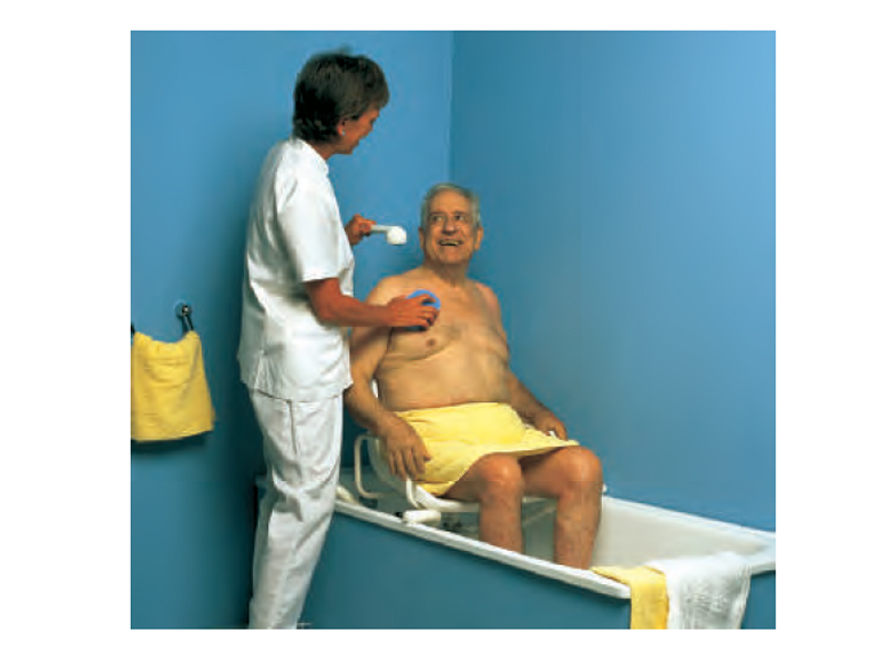 Asiento giratorio de aluminio